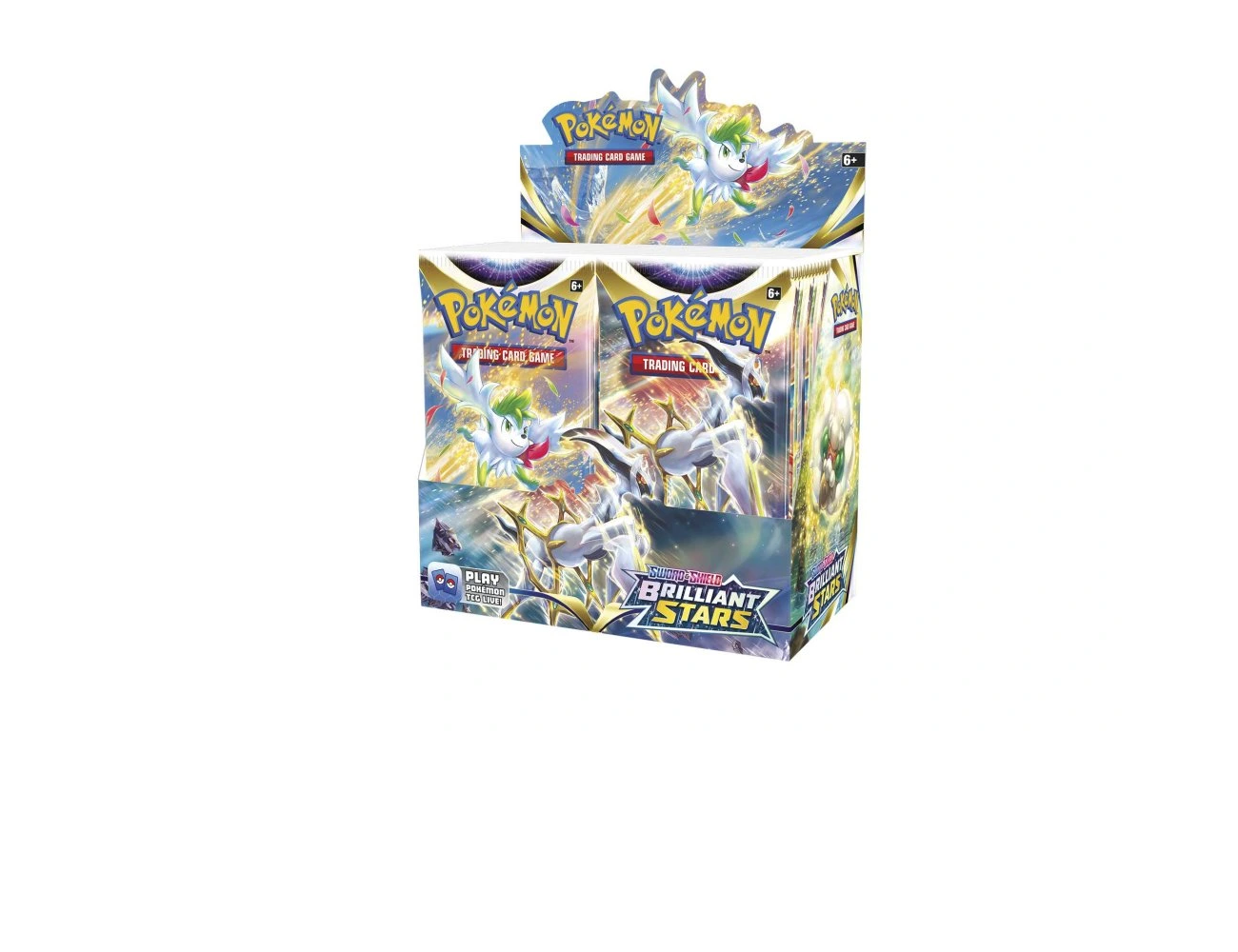Pokmon Sword & Shield TCG: Brilliant Stars Booster Box vortexstore Pokmon Sword & Shield TCG: Brilliant Stars Booster Box vortexstore