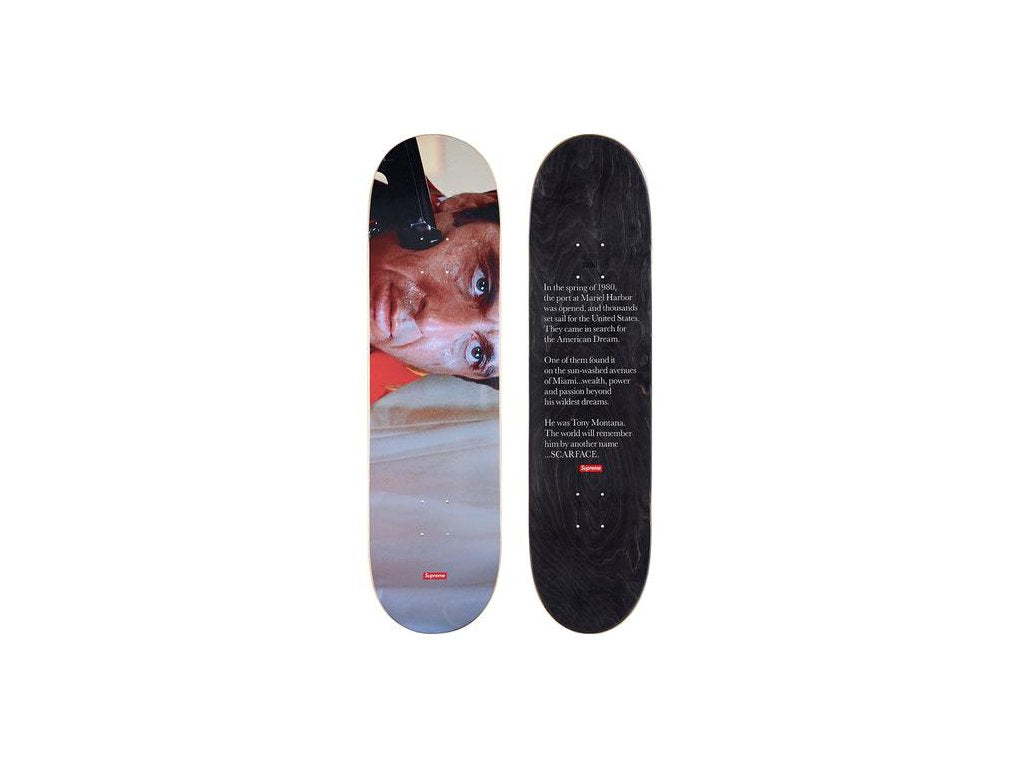 Supreme shortstop scarface skateboard