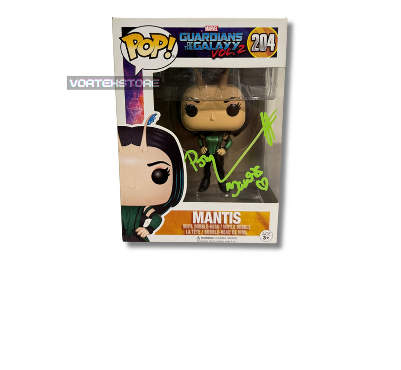 Funko Pop! #204 Guardians of the galaxy: Mantis - podepsaná herečkou Pom Klementieff