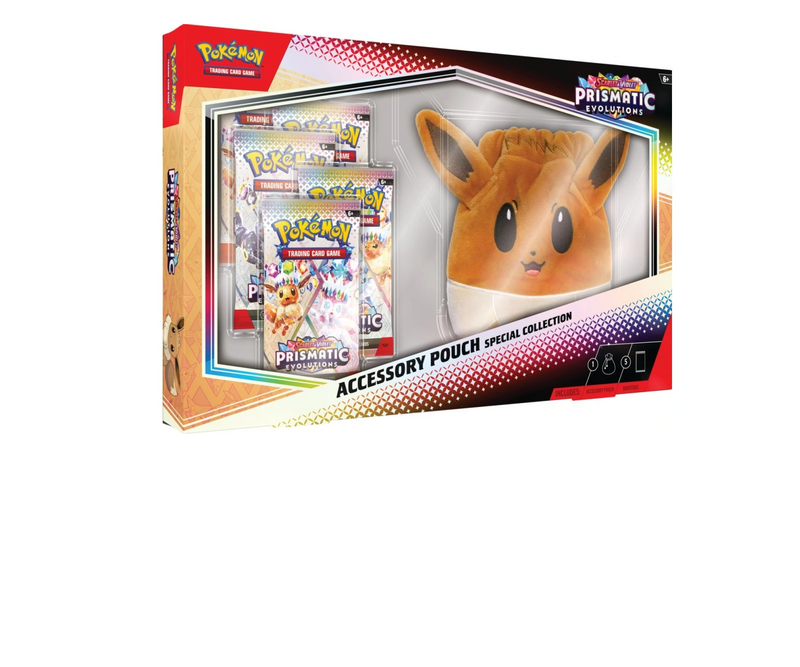 Pokémon TCG: Prismatic Evolutions Accessory Pouch Special Collection