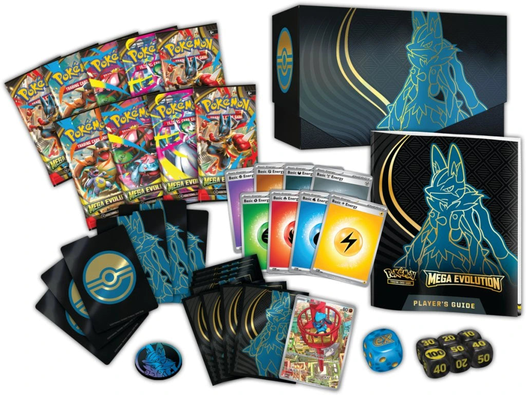 Pokémon TCG: Mega Evolutions Elite Trainer Box Lucario