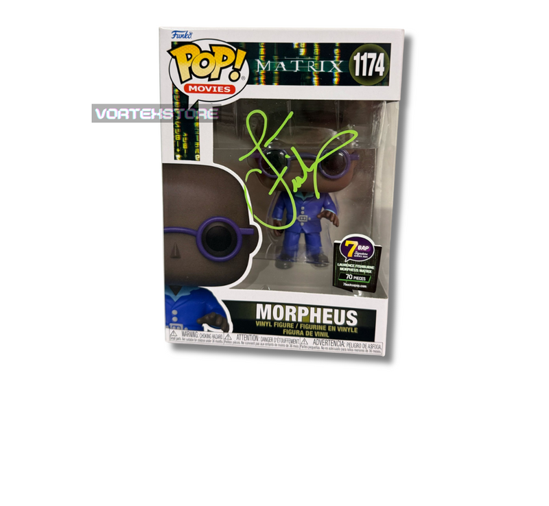 Funko Pop! #1174 Matrix: Morpheus - podepsaná hercem Laurence Fishburne