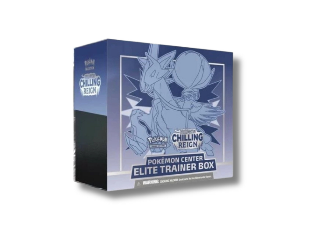 Pokémon TCG Chilling Reign: Pokémon Center Ice Rider Calyrex Elite Trainer Box