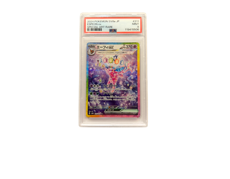 Pokémon Espeon ex (sv8a 211) PSA 9 - Terastal Festival ex