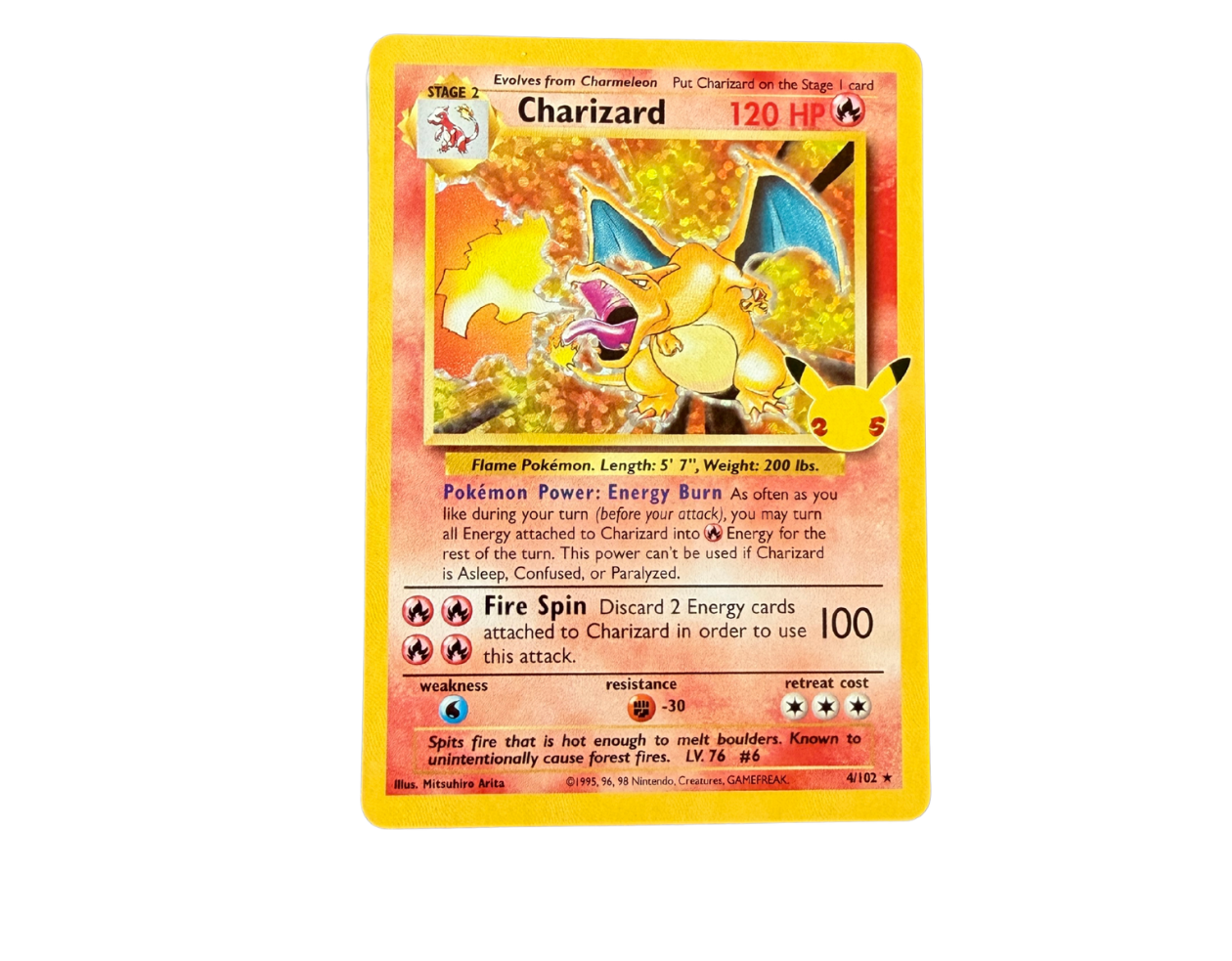 Pokémon Charizard (CEL BS 4) - Celebrations