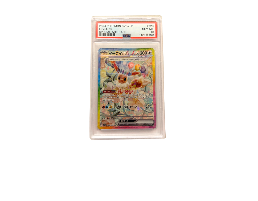 Pokémon Eevee ex (sv8a 223) PSA 10 - Terastal Festival ex