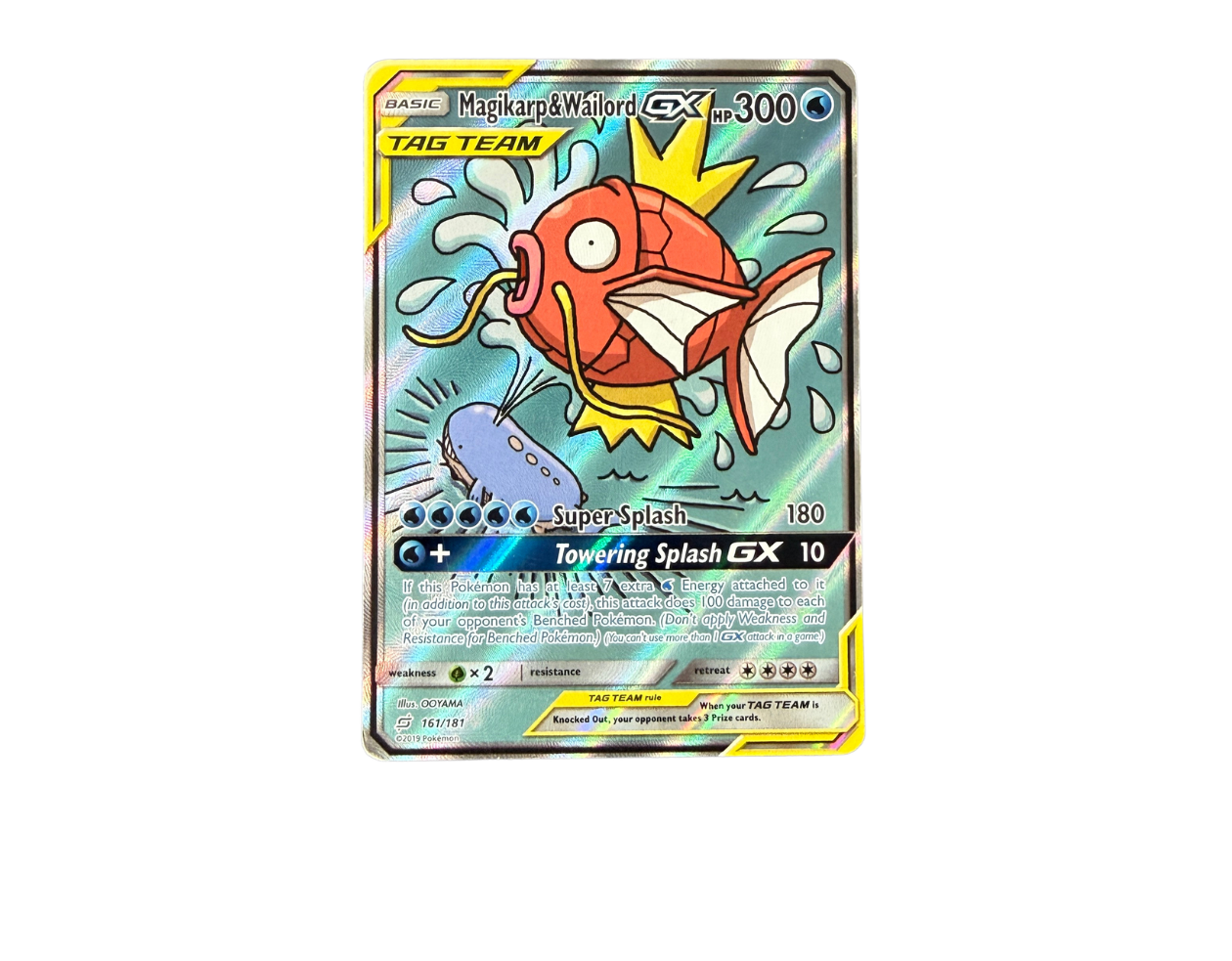 Pokémon Magikarp & Wailord GX (TEU 161) - Team Up