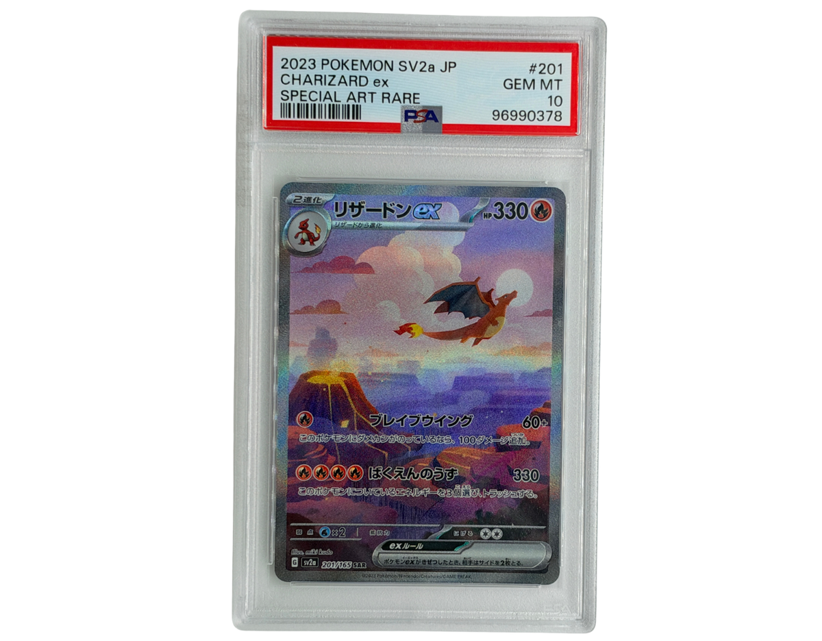 Pokémon Charizard ex (sv2a 201) - PSA 10 - Pokémon Card 151