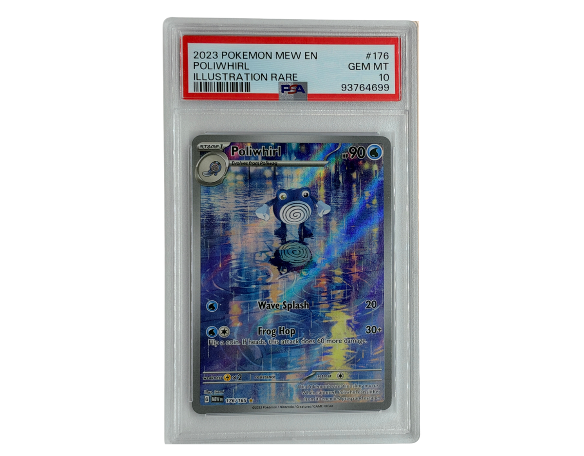 Pokémon Poliwhirl (MEW 176) - PSA 10 - 151