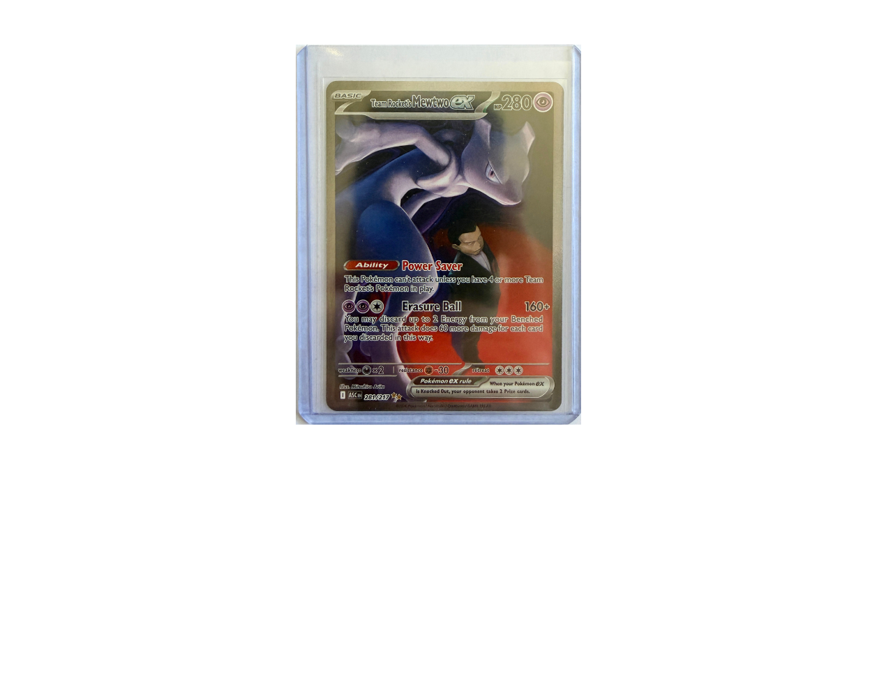 Pokémon Team Rocket's Mewtwo ex (ASC 281) - Ascended Heroes