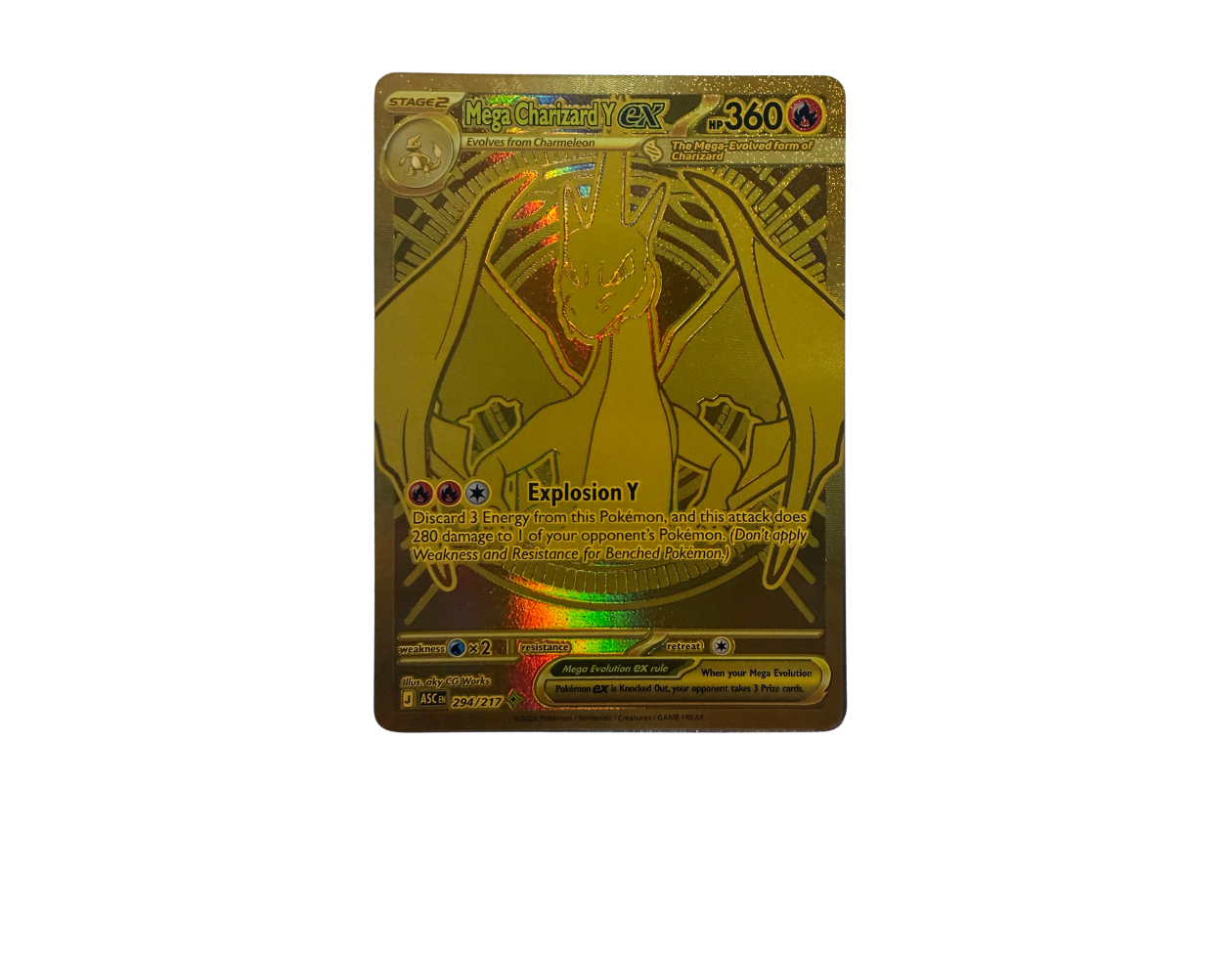Pokémon Mega Charizard Y ex (ASC 294) - Ascended Heroes