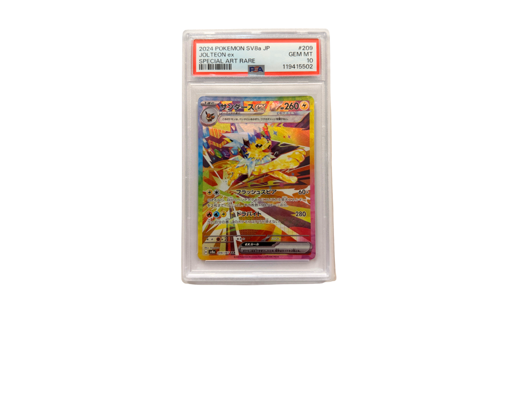 Pokémon Jolteon ex (sv8a 209) PSA 10 - Terastal Festival ex