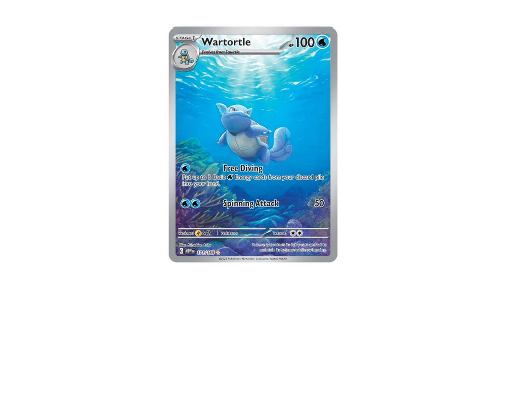 Pokémon Wartortle (MEW 171) - 151