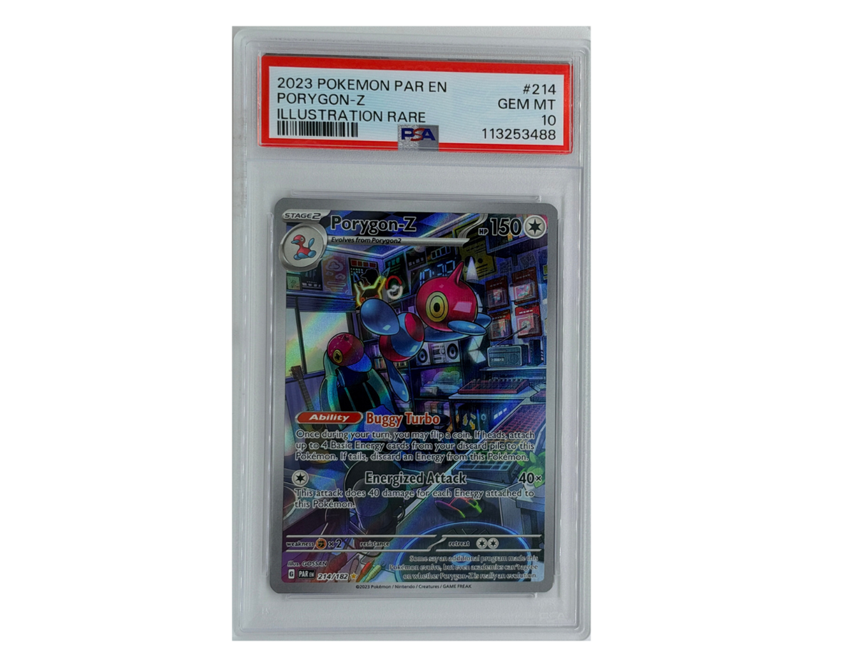 Pokémon Porygon-Z (PAR 214) - PSA 10 -  Paradox Rift