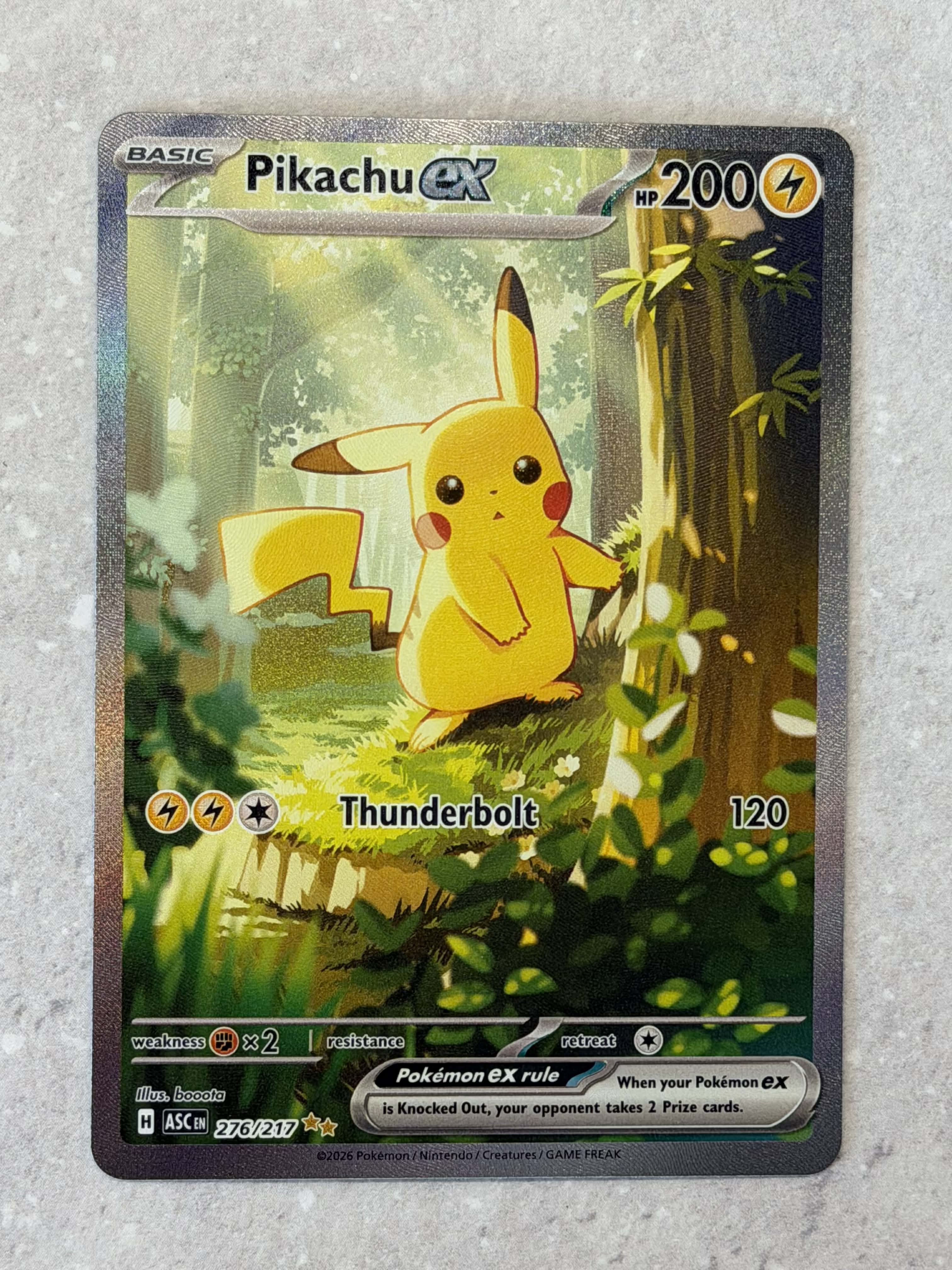 Pokémon Pikachu ex (ASC 276) - Ascended Heroes