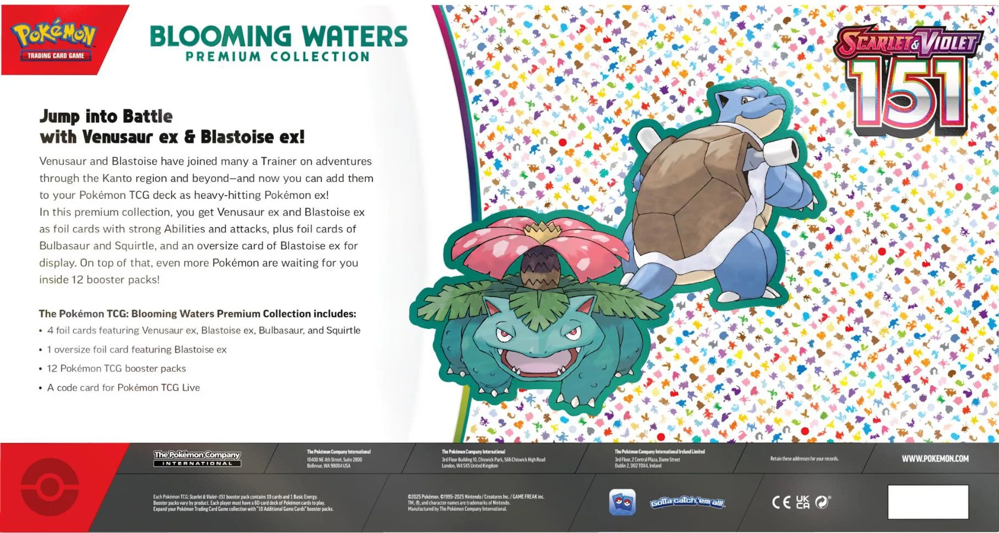 Pokémon 151: Blooming Waters Premium Collection