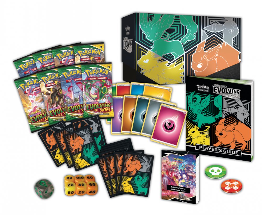 Pokémon TCG Sword & Shield: Evolving Skies Elite Trainer box(LUJF)