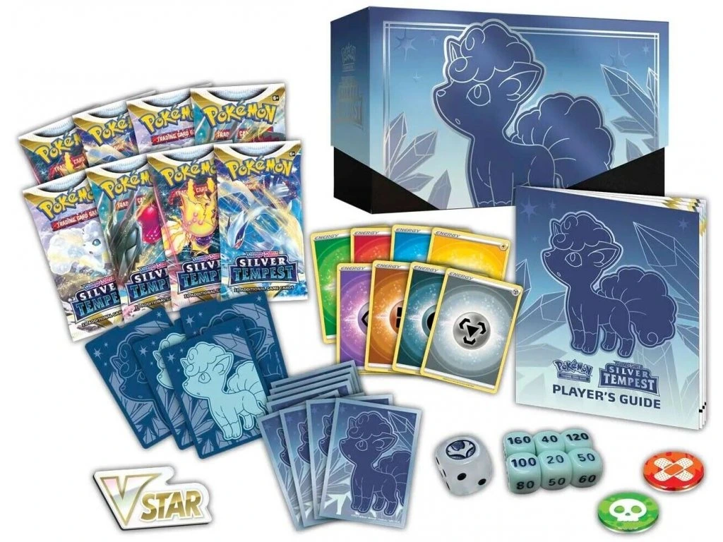 Pokémon TCG Sword & Shield: Silver Tempest Elite Trainer Box