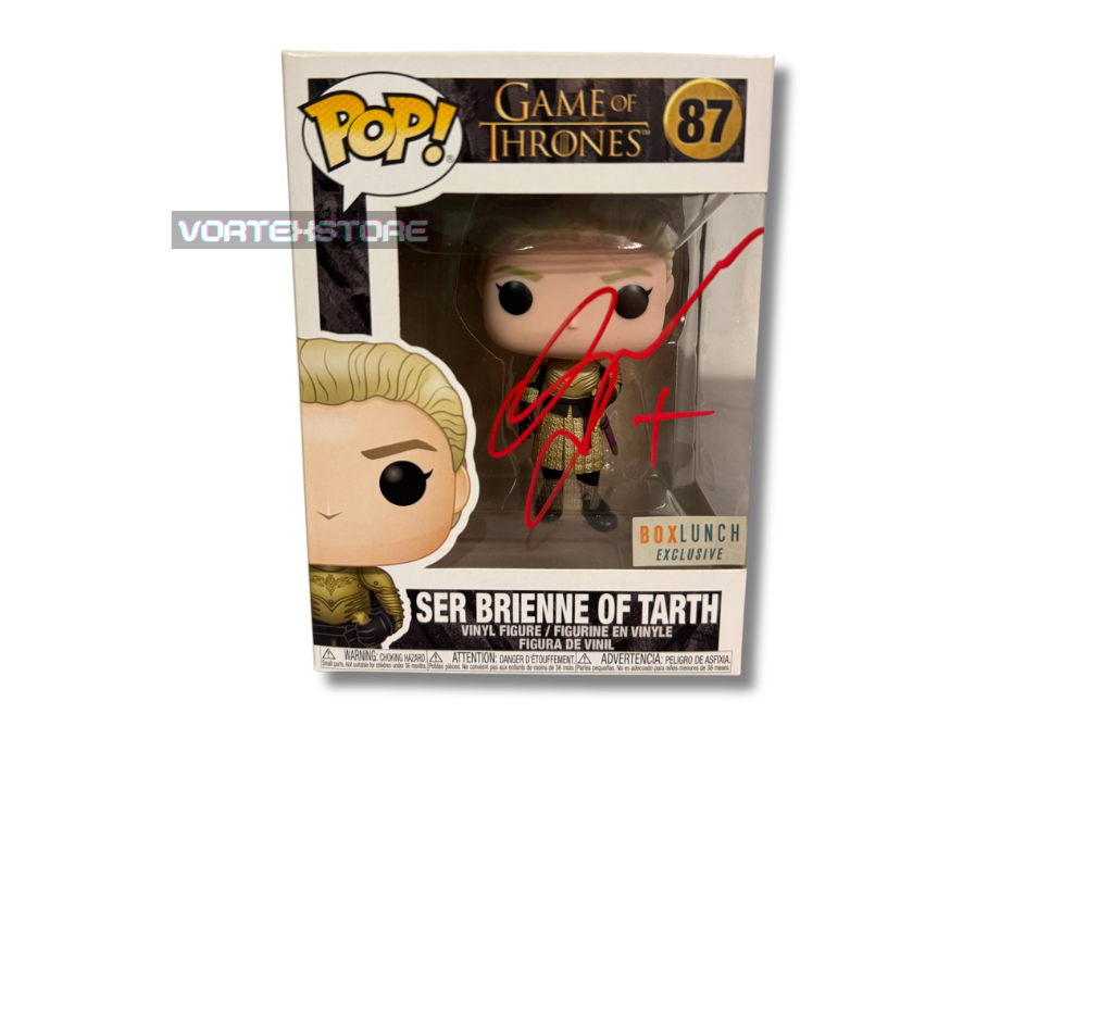 Funko Pop! #87 Game Of Thrones: Ser Brienne of Tarth - podepsaná herečkou Gwendoline Christie