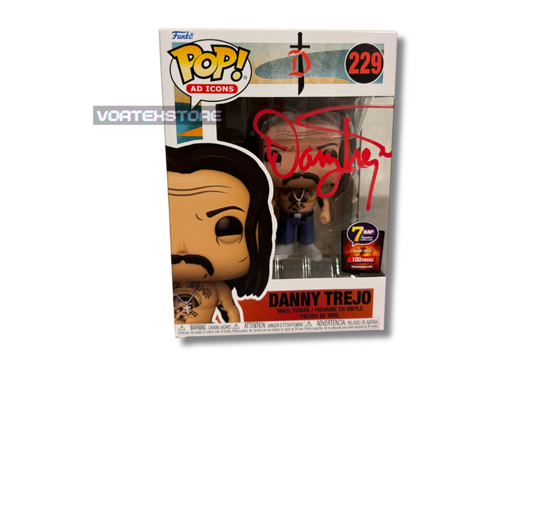 Funko Pop! #229 AD ICONS: Danny Trejo - podepsaná hercem Danny Trejo