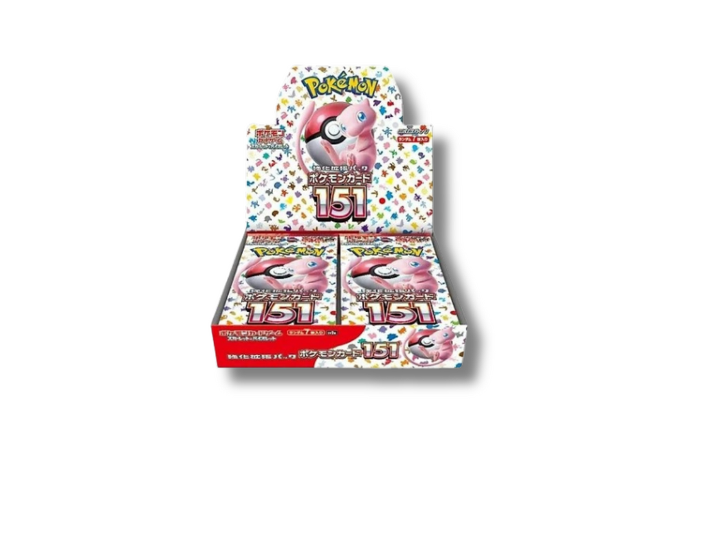 Pokémon 151 booster box - japonský