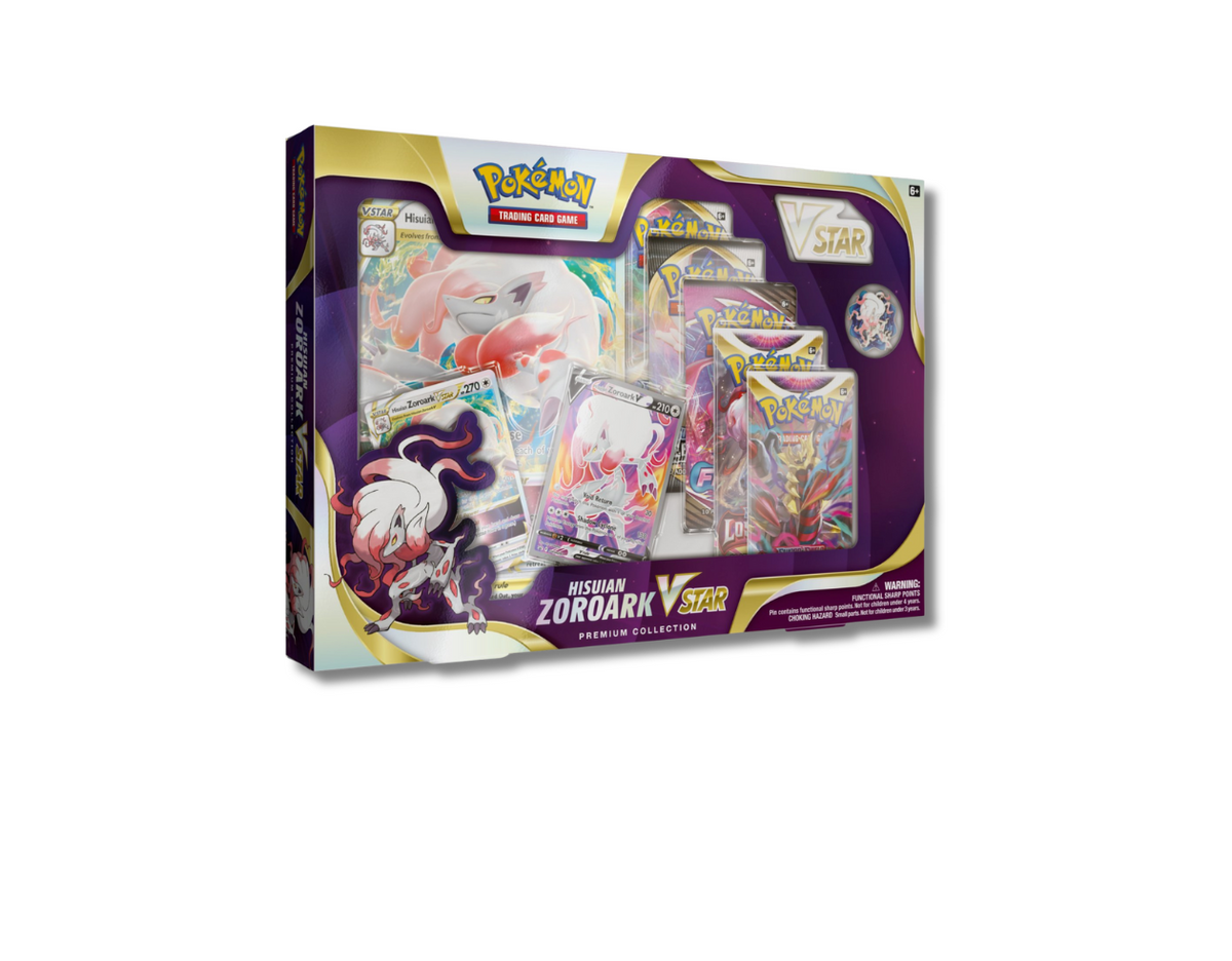 Pokémon TCG: Hisuian Zoroark VSTAR Premium Collection