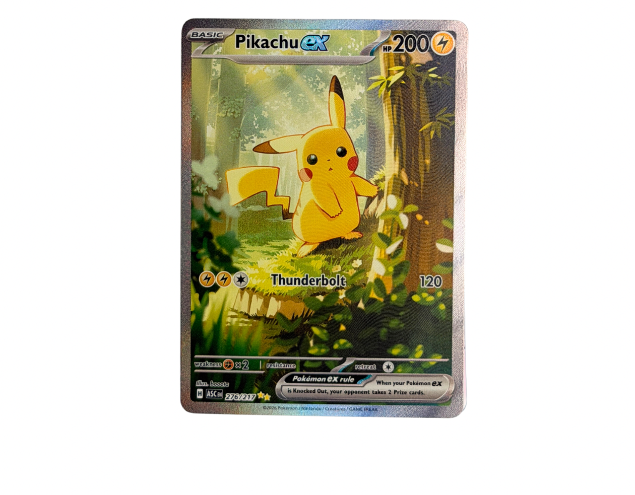Pokémon Pikachu ex (ASC 276) - Ascended Heroes