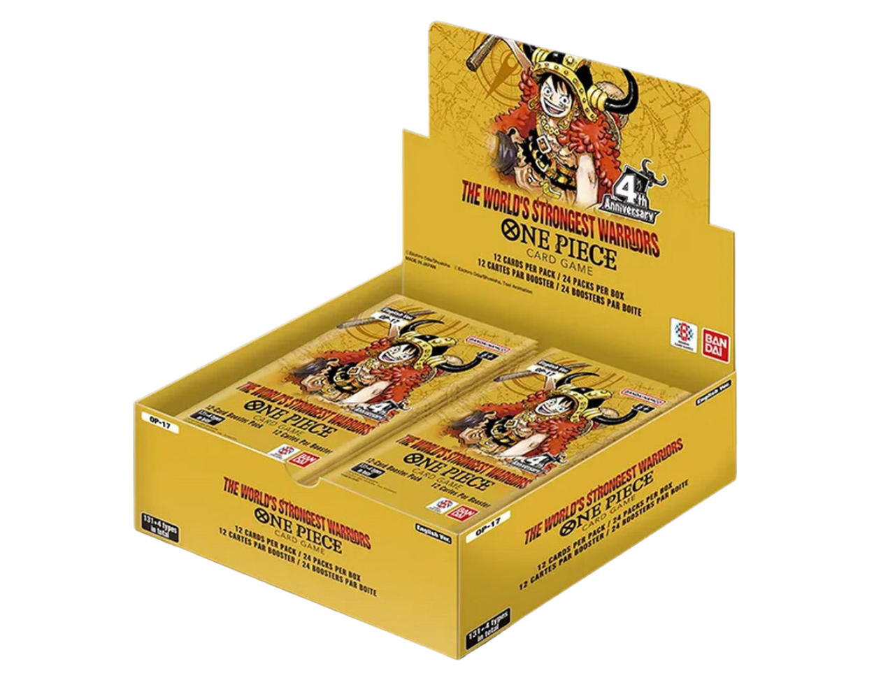 One Piece OP-17 The World's Strongest Warriors Booster Box