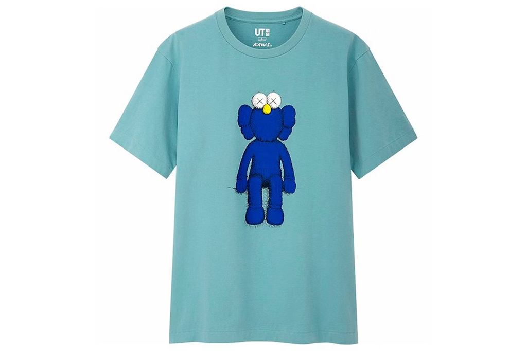 KAWS x Uniqlo Blue BFF Tee (US Sizing) Green