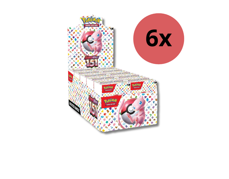 Pokémon TCG - Scarlet and Violet - 151 - Booster Bundle Display Case