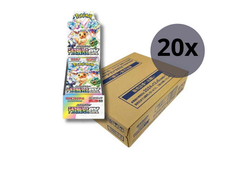 Pokémon Terastal Festival ex Booster Box Case - japonský