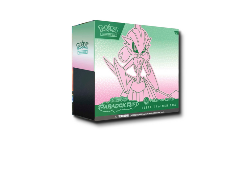 Pokémon Paradox Rift Iron Valiant Pokémon Center Elite Trainer Box