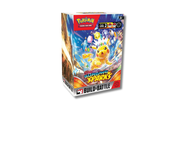 Pokémon Surging Sparks Build & Battle Box Display