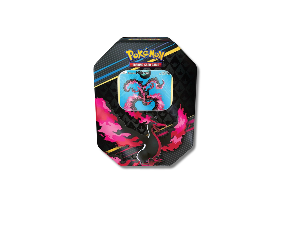 Pokémon Crown Zenith: Galarian Moltres Tin