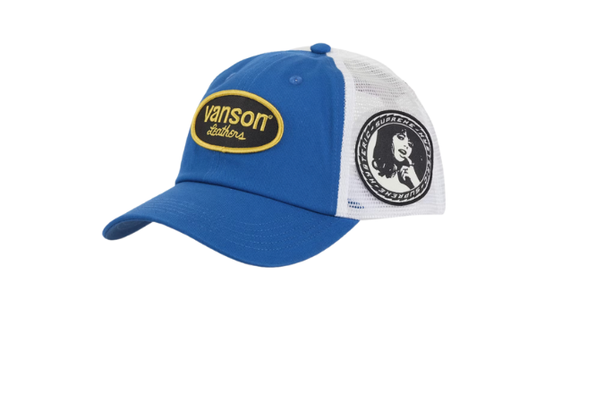 Supreme Hysteric Glamour Vanson Leather Mesh Back 6-Panel
