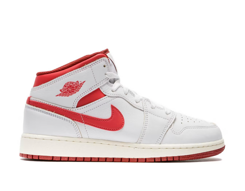Jordan 1 Mid SE White Dune Red