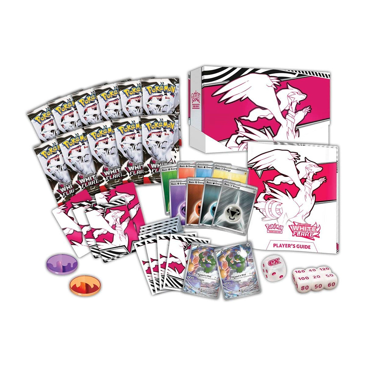 Pokémon White Flare Pokémon Center Elite Trainer Box