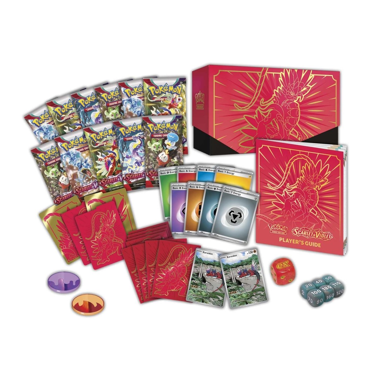 Pokémon Scarlet & Violet Koraidon Pokémon Center Elite Trainer Box