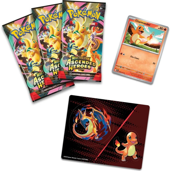 Pokémon Ascended Heroes: Charmander Tech Sticker Collection