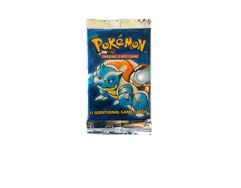 Pokémon Base Set booster pack - Blastoise artwork