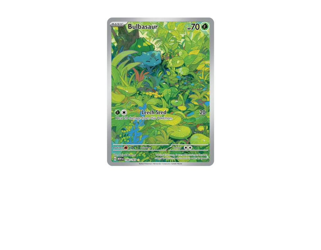 Pokémon Bulbasaur (MEW 166) - 151