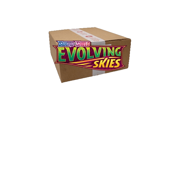 Pokémon Evolving Skies 10 Elite Trainer Box Case