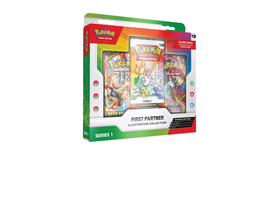 Pokémon First Partner Illustration Collection Series 1