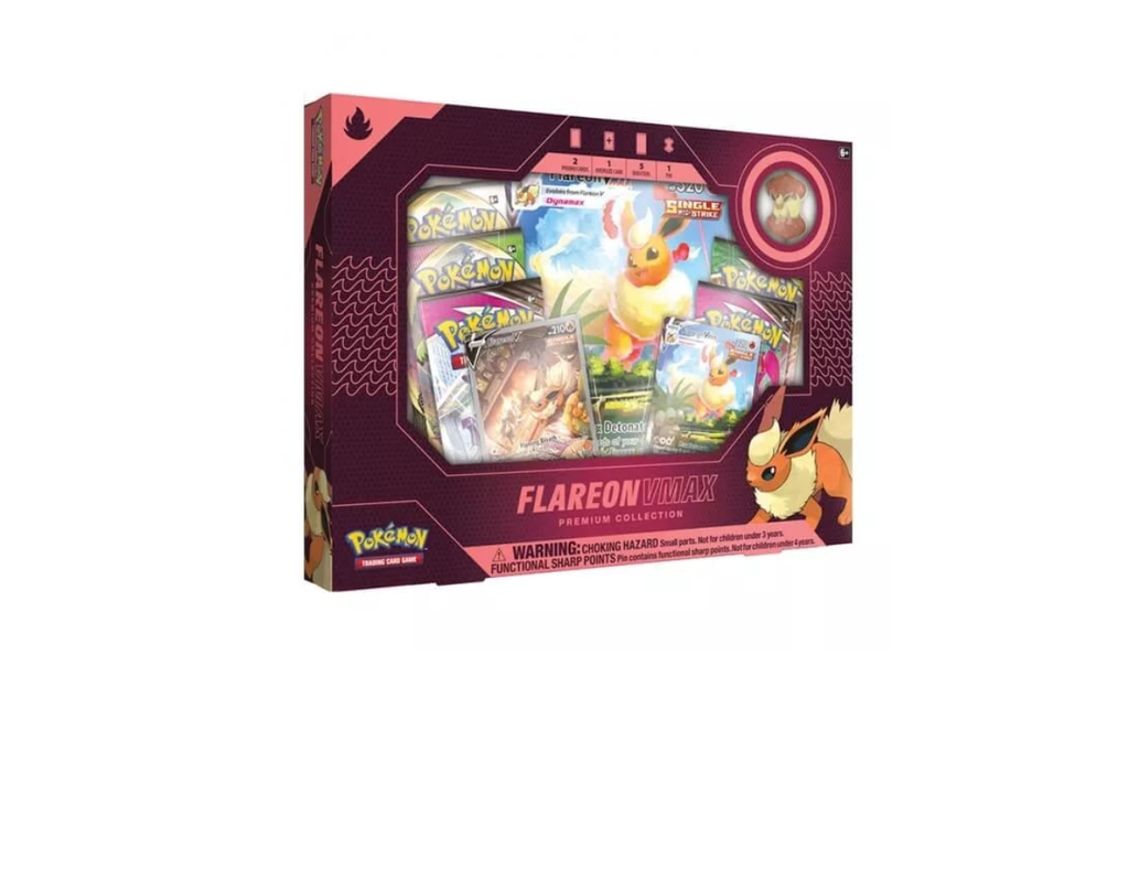 Pokémon Flareon VMAX Premium Collection EU Version