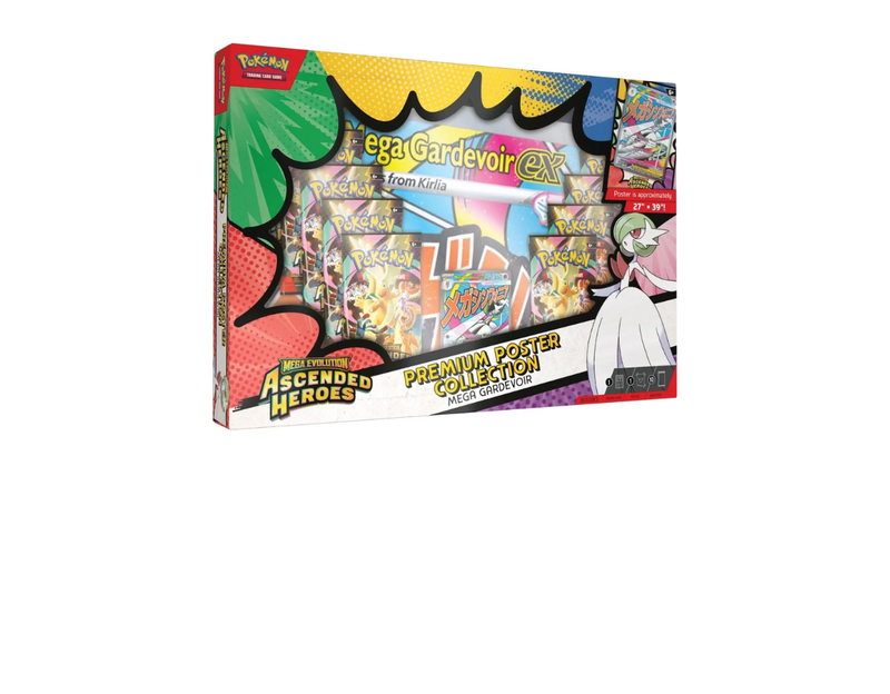 Pokémon Ascended Heroes: Mega Gardevoir Premium Poster Collection