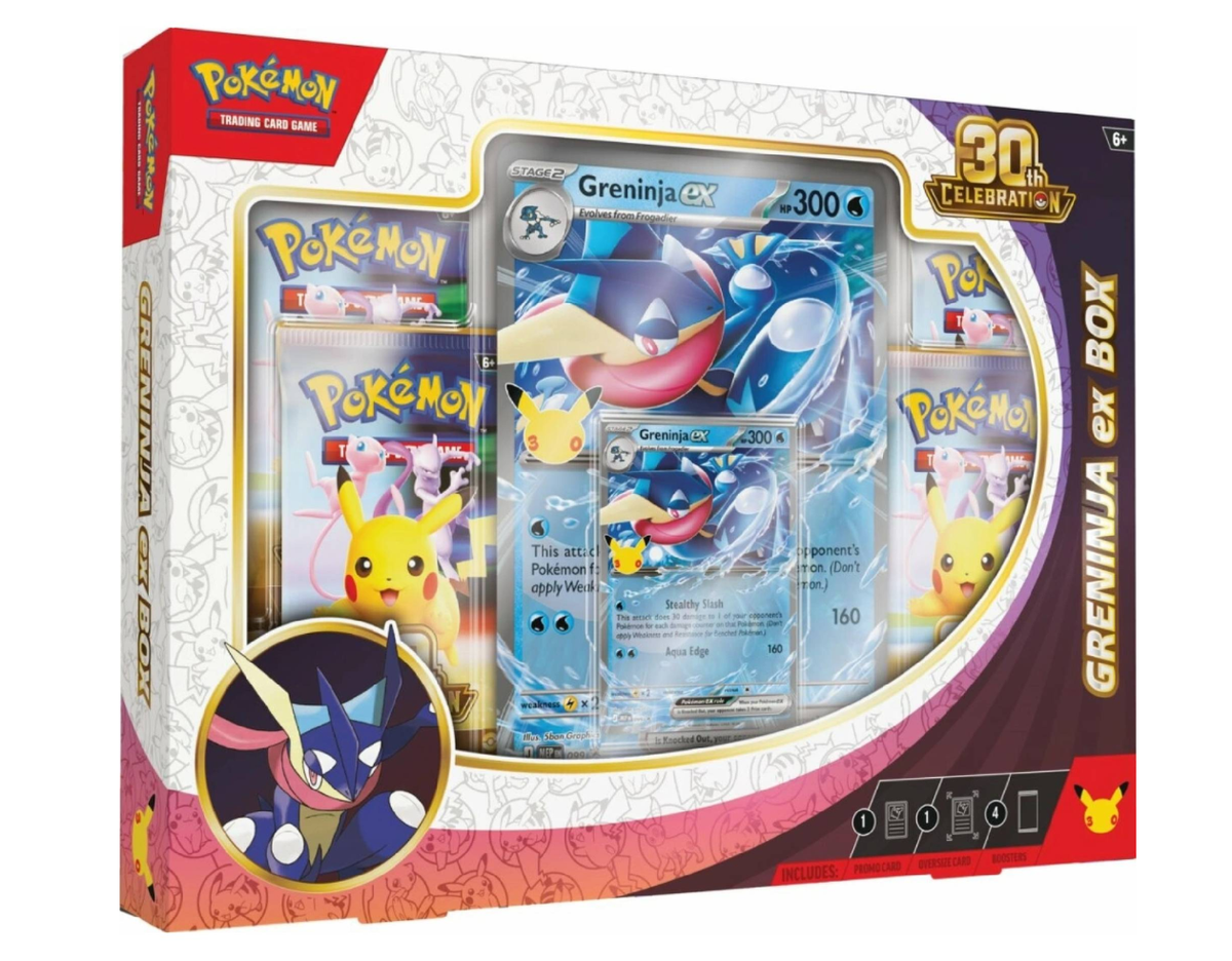 Pokémon 30th Celebration: Greninja ex Box