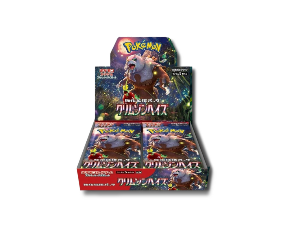 Pokémon Scarlet and Violet Crimson Haze Booster Box - japonský