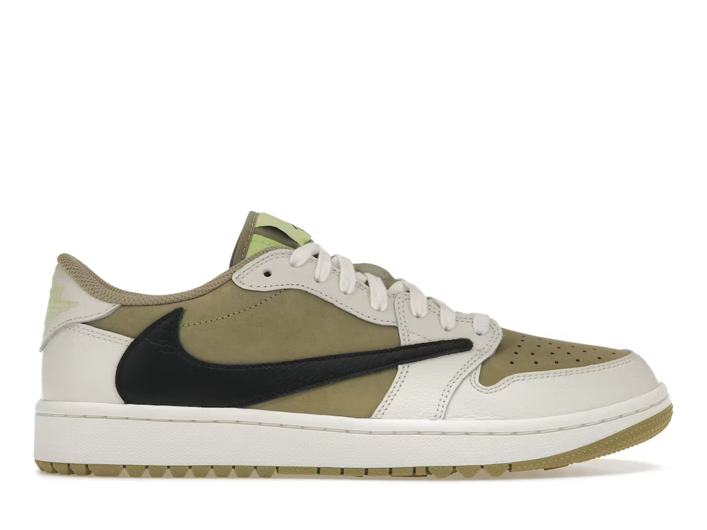 Jordan 1 Retro Low Golf Travis Scott Neutral Olive