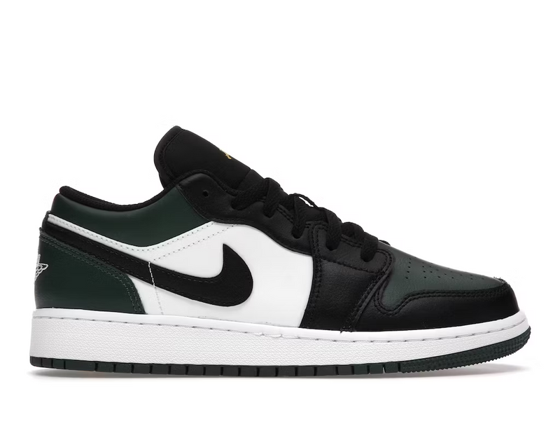 Jordan 1 Low Green Toe (GS)