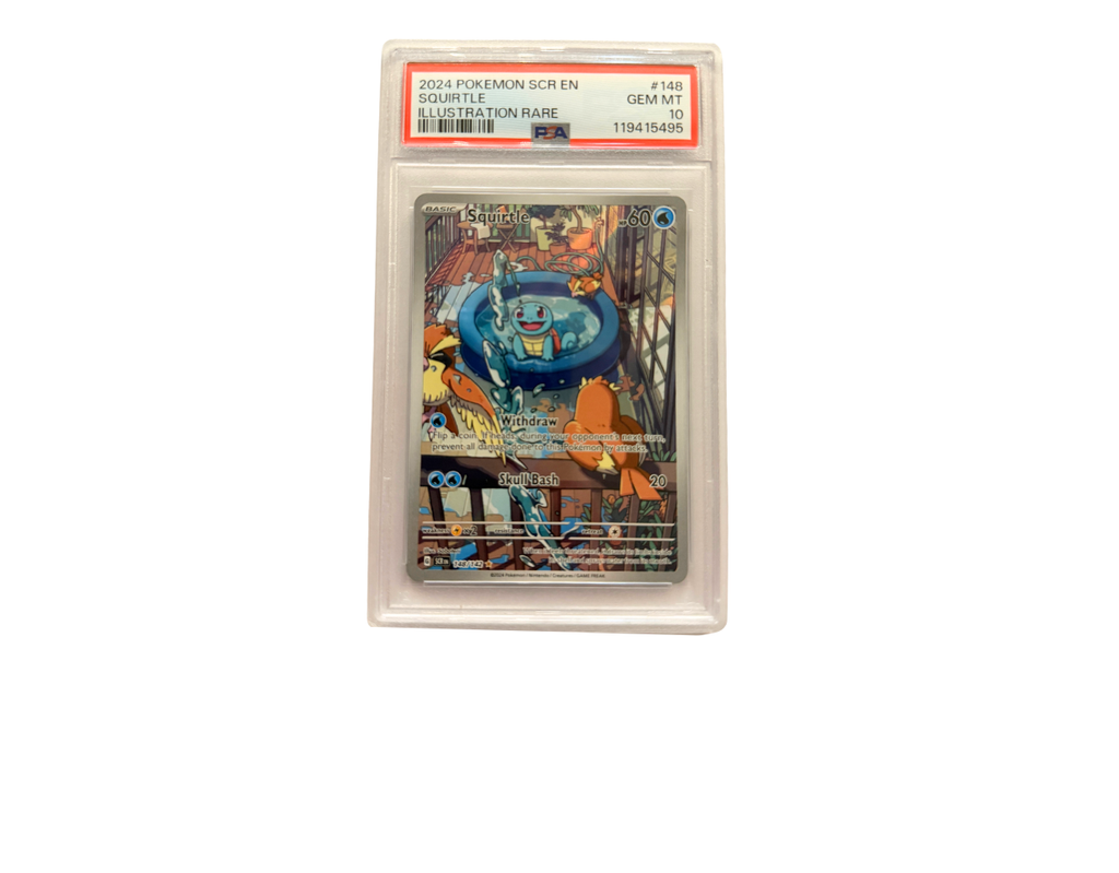 Pokémon Squirtle (SCR 148) PSA 10 - Stellar Crown